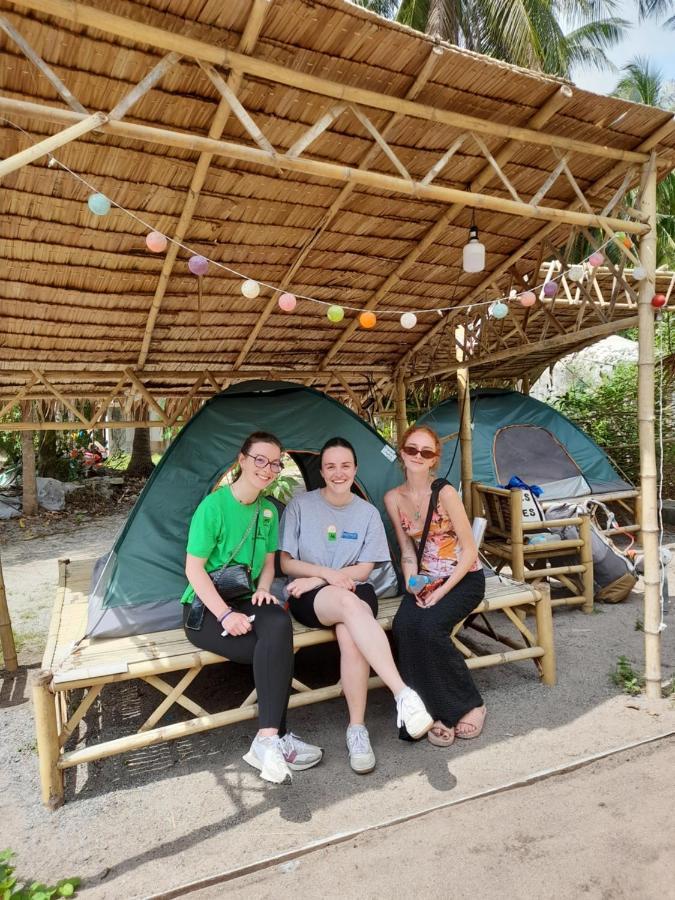 Ganja Gardens Camping Hotel Ban Nua Bagian luar foto